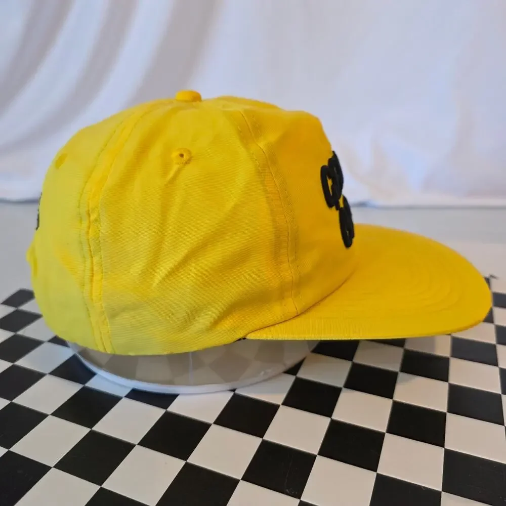 Genghis Cohen Fairfax Ave Yellow Strapback Hat Los Angeles Restaurant Promo